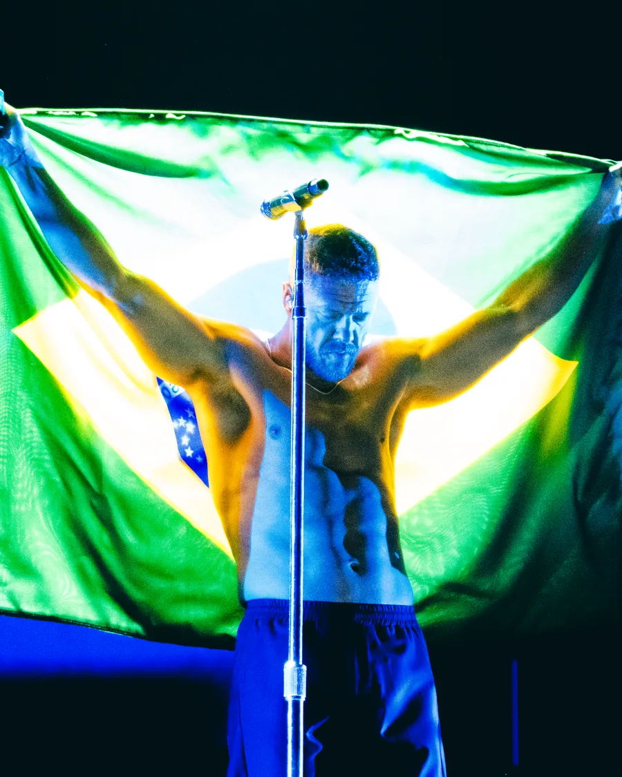 Show do Imagine Dragons operado pela IZI